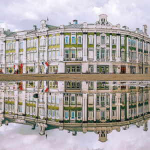 21 - Здание Администрации города Вологды, прежде – гостиница «Эрмитаж». © Фото Т. П. Бурыкиной, 2022